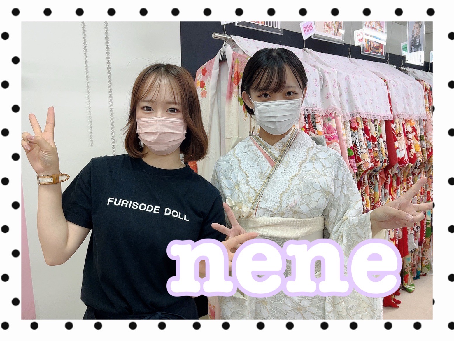 【TAKAZEN奈良店】２７日♡白の総レースでワンカラーコーディネートの振袖姫ちゃんと新作小振袖の卒業袴姫ちゃん♡