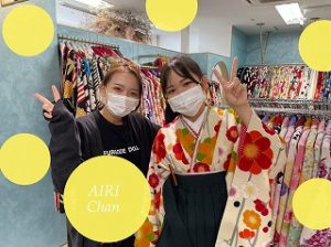 白地袴　卒業式