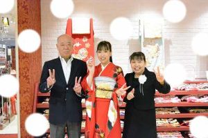 成人式　前撮り　梅田