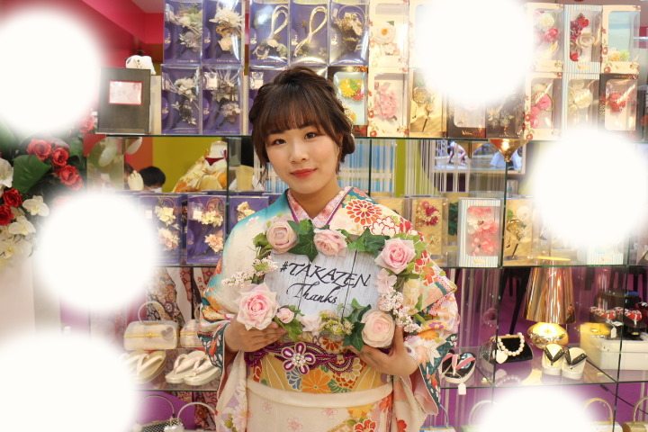 TAKAZEN神戸店　前撮り撮影会　イマドキ　カワイイ　コディネート