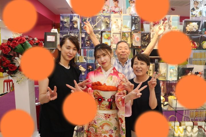TAKAZEN神戸店　前撮り撮影会　イマドキ　カワイイ　古典　白　赤