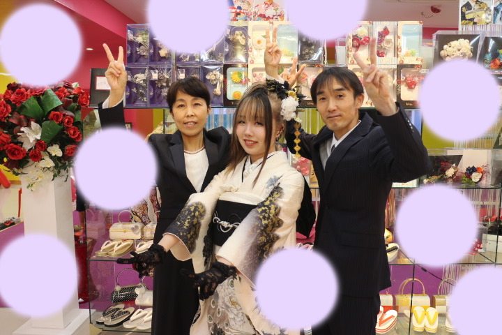TAKAZEN神戸店　前撮り撮影会　イマドキ　カワイイ　ヴィンテージ　孔雀