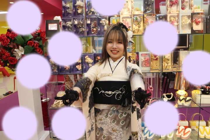 TAKAZEN神戸店　前撮り撮影会　イマドキ　カワイイ　ヴィンテージ　孔雀