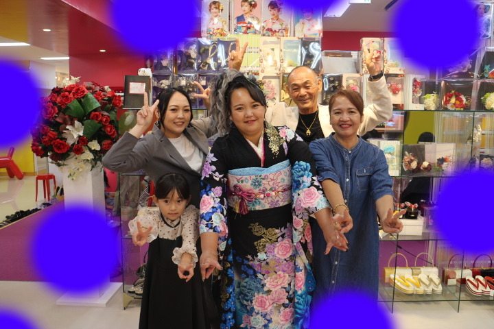 TAKAZEN神戸店　前撮り撮影会　イマドキ　カワイイ　コディネート 　振袖レンタル