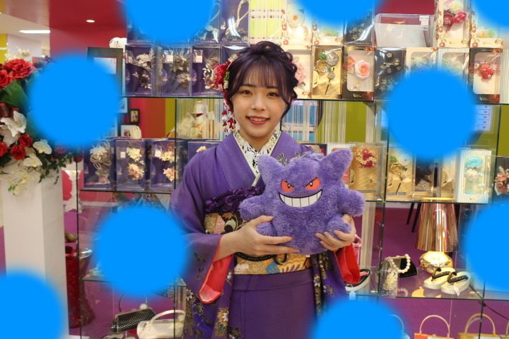 TAKAZEN　前撮り撮影会　成人式　振袖　かわいい　イマドキ キラキラ　