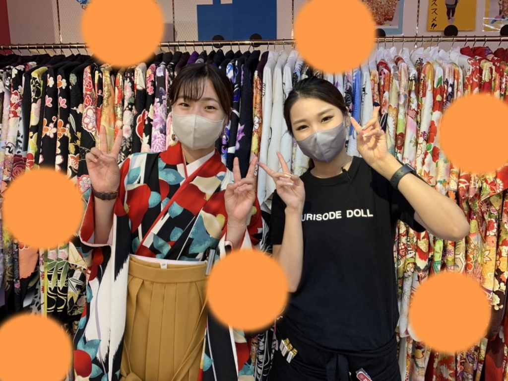 TAKAZEN神戸店　前撮り撮影会　イマドキ　カワイイ　コディネート　袴　レンタル　