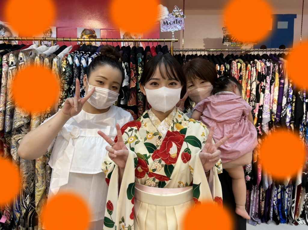 TAKAZEN神戸店　前撮り撮影会　イマドキ　カワイイ　コディネート　袴　レンタル　三宮