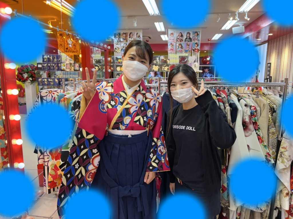 TAKAZEN神戸店　前撮り撮影会　イマドキ　カワイイ　コディネート　 袴レンタル　