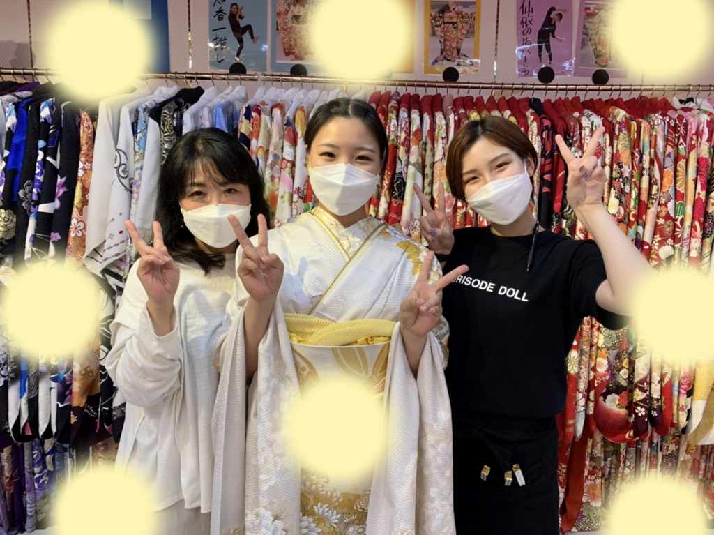 TAKAZEN神戸店　古典柄　イマドキ　カワイイ　コディネート