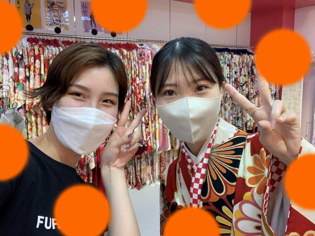 TAKAZEN神戸店　前撮り撮影会　イマドキ　カワイイ　コディネート　 袴レンタル