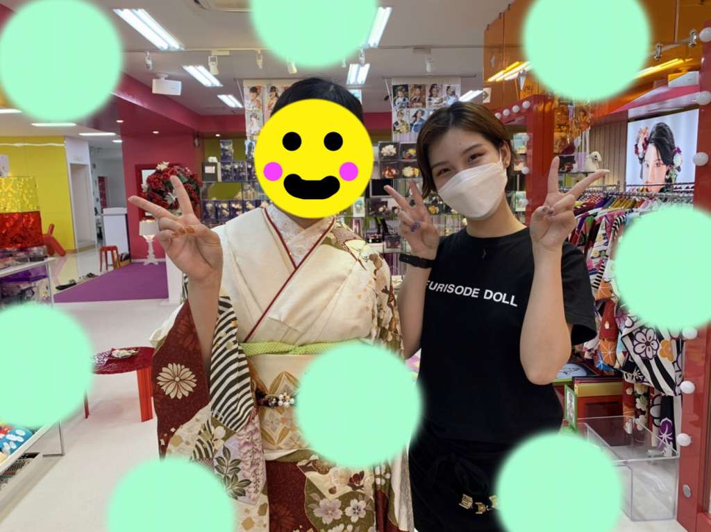 TAKAZEN神戸店　古典　イマドキ　カワイイ　コディネート