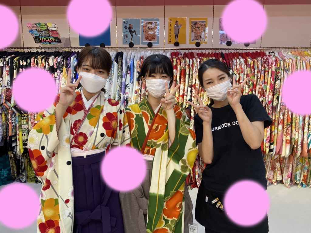 TAKAZEN　タカゼン神戸店　卒業式　袴　レトロ　カワイイ　オシャレ　個性的