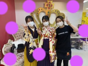 TAKAZEN神戸店　前撮り撮影会　イマドキ　カワイイ　コディネート　袴　レンタル　オシャレ