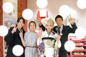 成人式　前撮り　梅田