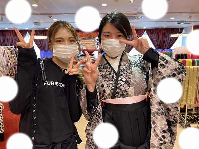 2023　卒業式　袴
