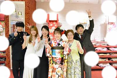 成人式　前撮り　梅田