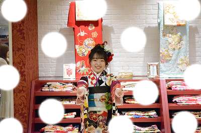 成人式　前撮り　梅田