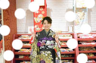 成人式　前撮り　梅田
