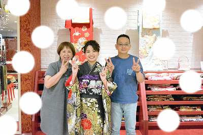 成人式　前撮り　梅田