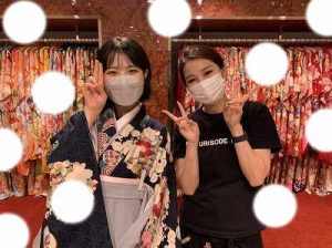 卒業式　袴　かわいい