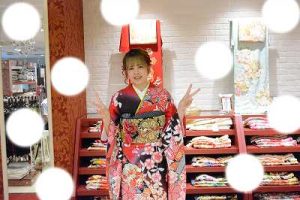 成人式　前撮り　梅田