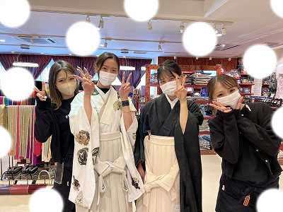 【TAKAZEN梅田本店】♡28日　くすみ袴姫ちゃん♡