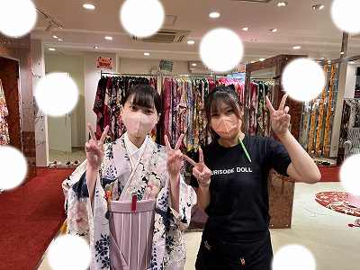 卒業式 袴 かわいい