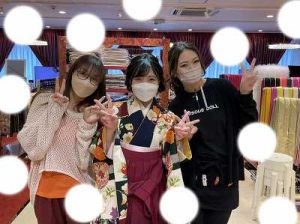 卒業式 袴 古典柄