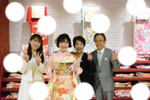 成人式　前撮り　梅田