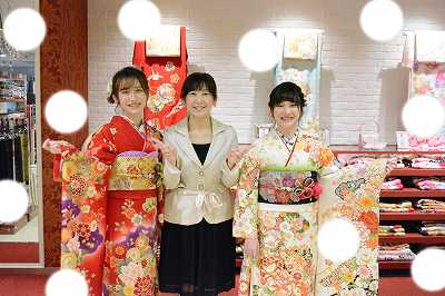成人式　前撮り　梅田