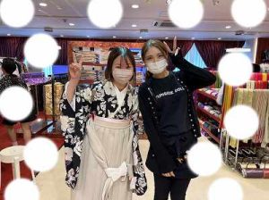 卒業式 袴 かわいい
