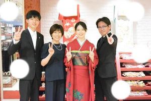 成人式　前撮り　梅田