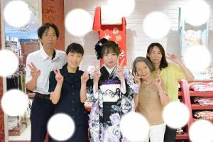 成人式　前撮り　梅田