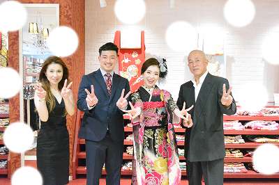 成人式　前撮り　梅田