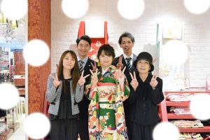成人式　前撮り　梅田