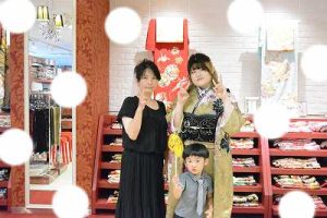 成人式　前撮り　梅田