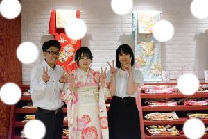 成人式　前撮り　梅田