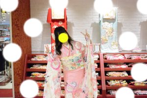 成人式　前撮り　梅田
