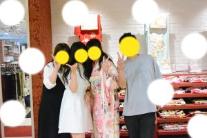 成人式　前撮り　梅田