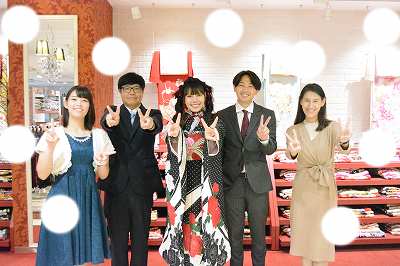 成人式　前撮り　梅田