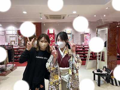 卒業式　袴　かわいい