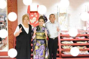 成人式　前撮り　梅田