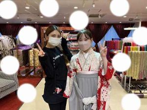 卒業式　袴　かわいい