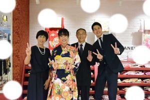 成人式　前撮り　梅田
