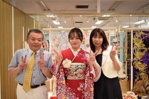 古典柄　格安振袖レンタル