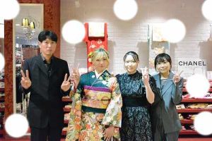 成人式　前撮り　梅田