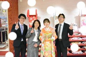 成人式　前撮り　梅田