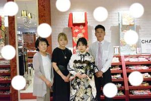 成人式　前撮り　梅田