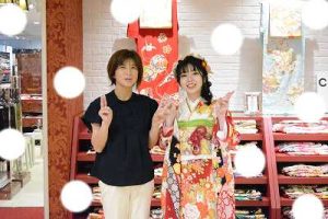成人式　前撮り　梅田