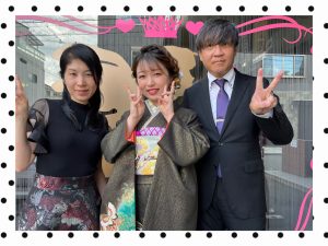 成人式　振袖　前撮り撮影会　ママ振袖